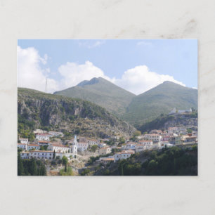 Dhermi Old Town, Albania Postcard