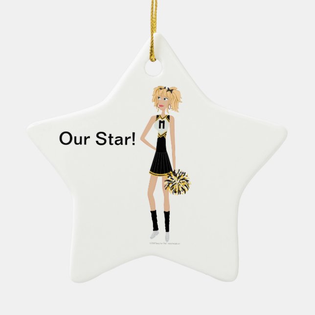 DHG Ceramic Star Ornament (Front)
