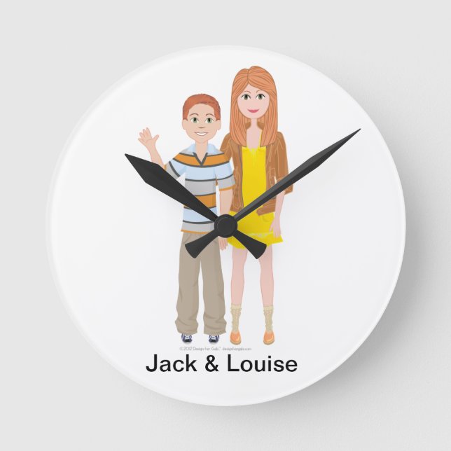 DHG Wall Clock (medium) (Front)