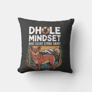 Dhole Lover Wildlife Canid Asiatic Wild Dog Cushion