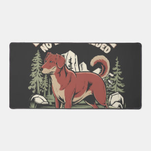 Dhole Lover Wildlife Canid Asiatic Wild Dog Desk Mat