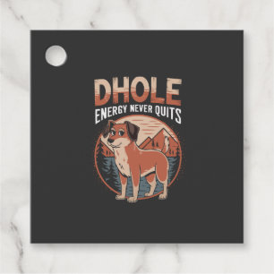 Dhole Lover Wildlife Canid Asiatic Wild Dog Favour Tags