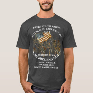 DHS CBP Trump Midterm Epstein Video Iran War Vote T-Shirt
