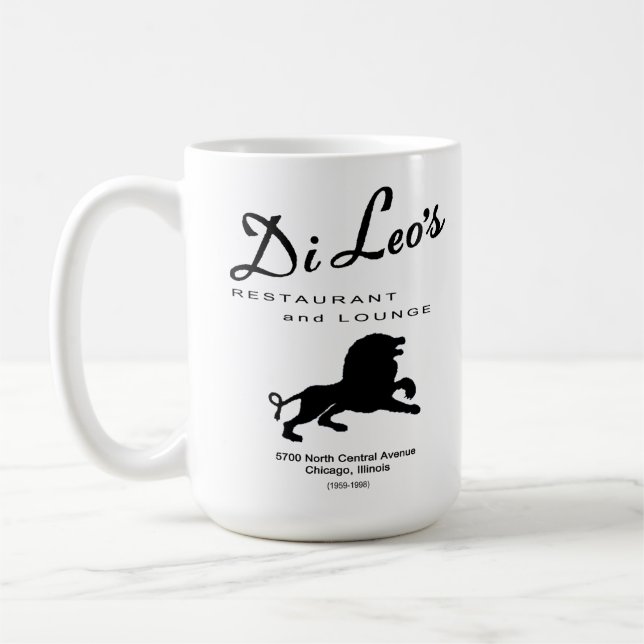 Di Leo's Restaurant, Chicago, IL Coffee Mug (Left)