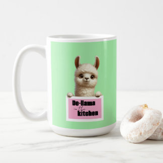 Di-llama in the Kitchen Coffee Mug