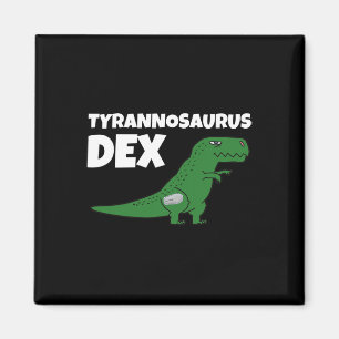 Dia-Be-Tees Tyrannosaurus Dex Diabetes Awareness Magnet