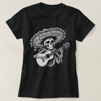 dia de los dayo muertos, mexican halloween t-shirt