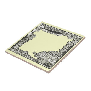 Dia De Los Muertos Altar Plaque - Ceramic Tile