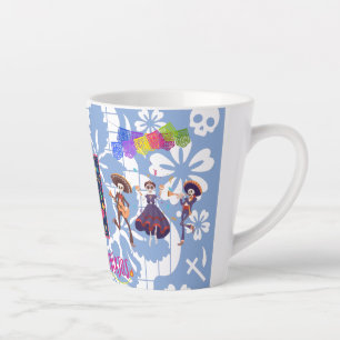 Dia De Los Muertos Band Mug (blue)