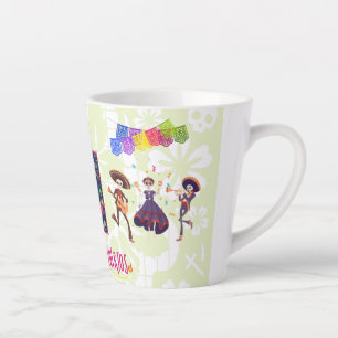 Dia De Los Muertos Band Mug (green)