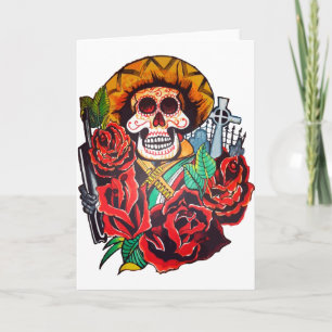 dia de los muertos card