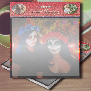 Dia de Los Muertos Catrinas 1718 Notepad