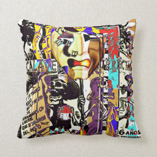 Dia De Los Muertos Cushion