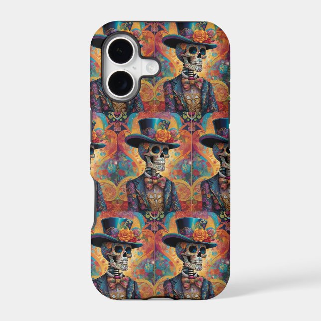 Dia de los Muertos Dapper Skeleton (Back)