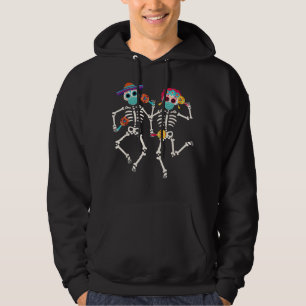 Dia De los Muertos Day of the Dead 2022 Skull Danc Hoodie