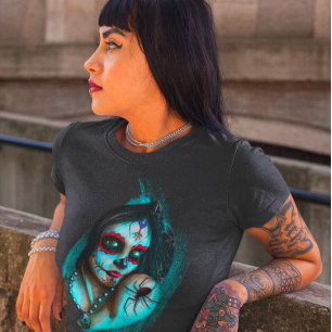Dia de Los Muertos Day of The Dead Women's T-Shirt