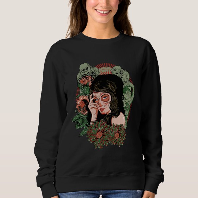 Dia de los Muertos Festival Beautiful Sweatshirt (Front)