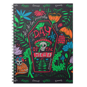 Dia de los Muertos: Festive Card Set Notebook