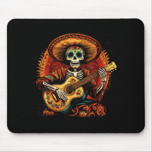 Dia de los muertos fiesta party funny cinco de may mouse pad