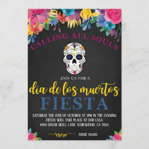 DIA DE LOS MUERTOS INVITE