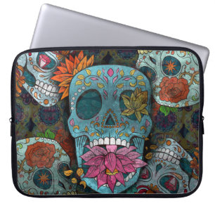 Dia De Los Muertos Laptop Sleeve