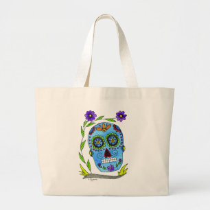 Día de los Muertos Large Tote Bag