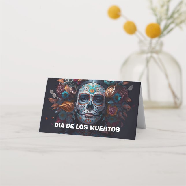 Dia de los  muertos loyalty card (Front)