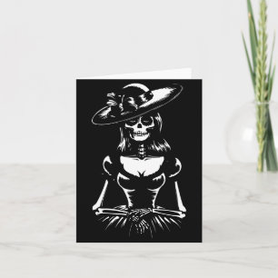 Dia De Los Muertos Mexican La Catrina Day Of The Card