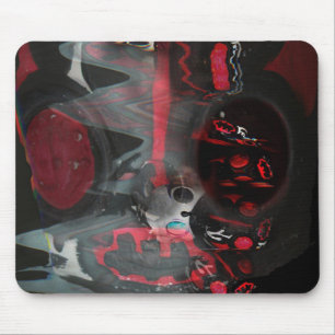 dia de los muertos mouse pad