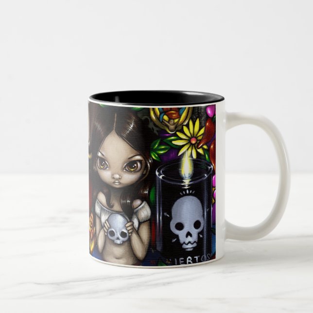 "Dia de los Muertos" Mug (Right)