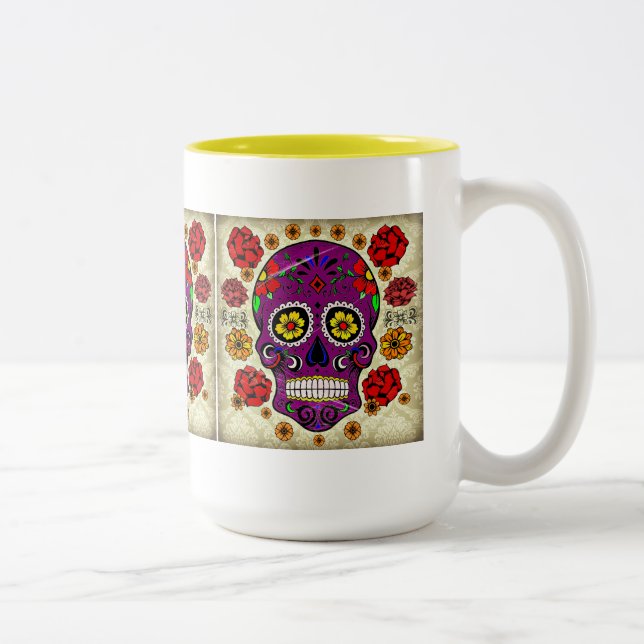 Dia De Los Muertos Mug (Right)
