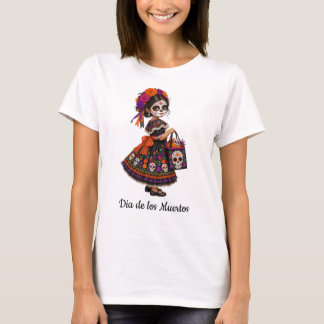 Dia de los Muertos Niña  T-Shirt