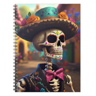 Dia de los Muertos Notebook