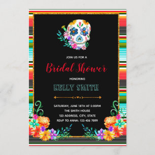 Dia de los Muertos party invitation