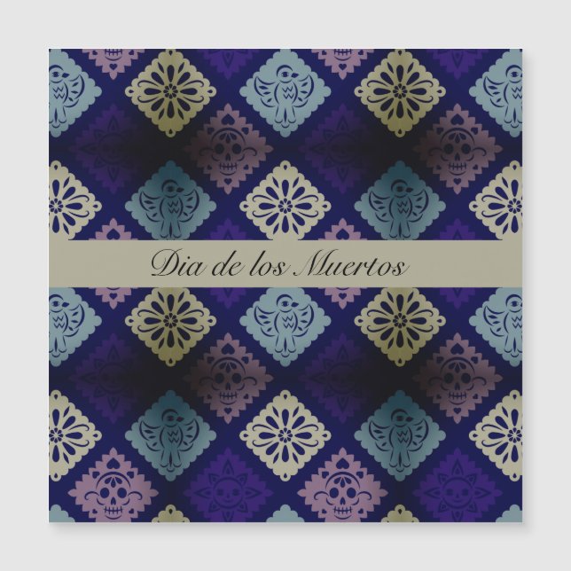 Dia de los Muertos pattern customisable      (Front)