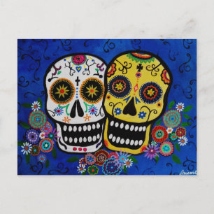 DIA DE LOS MUERTOS POSTCARD
