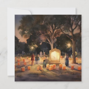 Dia de los Muertos "Remembrance Gardens" Invitation