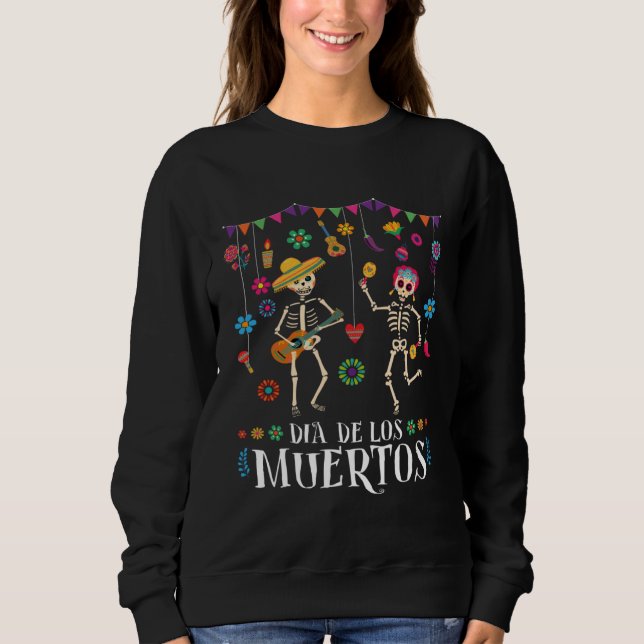 Dia De los Muertos shirt Day of the Dead 2021 Skul (Front)