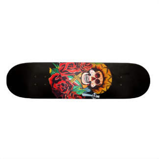 Dia De  Los Muertos Skateboard