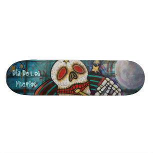 Dia De Los Muertos Skateboard