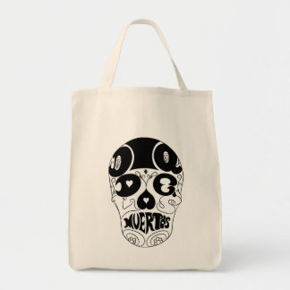 Dia De Los Muertos Skull Tote