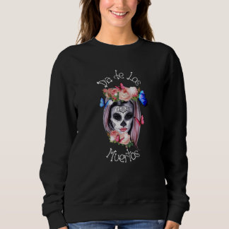Dia de los Muertos- Sugar Candy Skull Sweatshirt