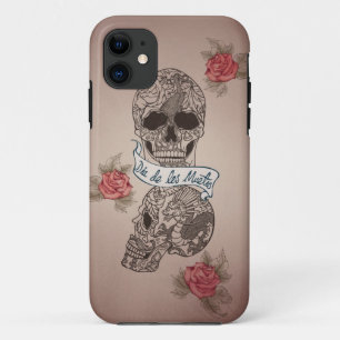 Dia De Los Muertos Sugar Skull iPhone 11 Case