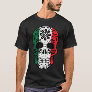 Dia De Los Muertos Sugar Skull Day Of The Dead Mex T-Shirt