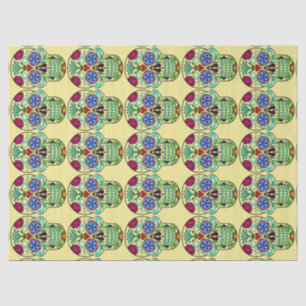 Dia de los Muertos Sugar Skull Tissue Paper Wrap