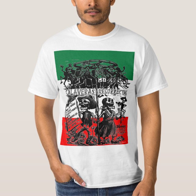  Dia de los Muertos T-Shirt (Front)