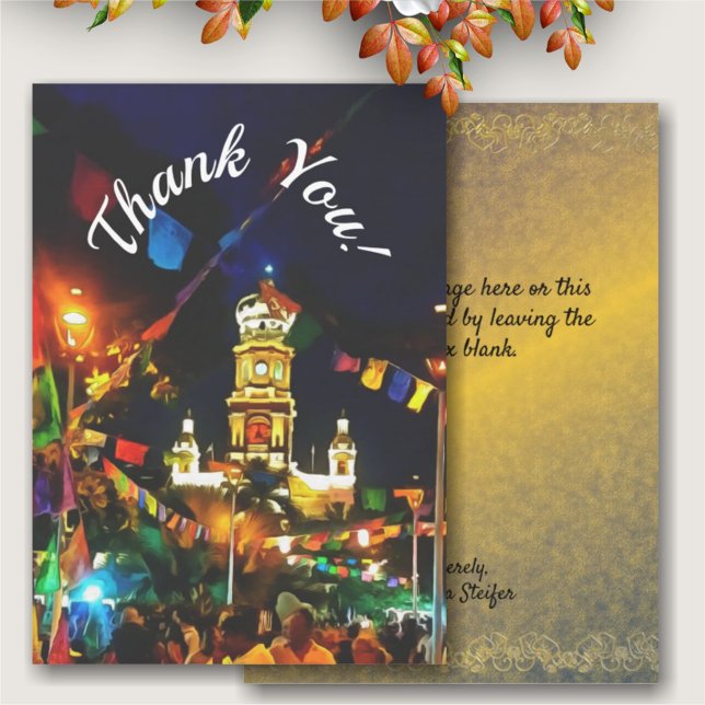 Dia de Los Muertos Thank You 190130 Card (Creator Uploaded)