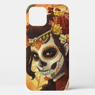 Dia De Los Muertos Throw Pillow iPhone 12 Case