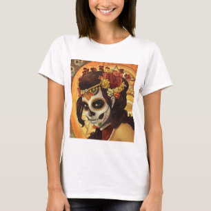 Dia De Los Muertos Throw Pillow T-Shirt