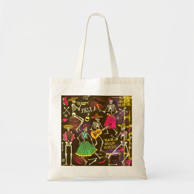 DIA DE LOS MUERTOS TOTE BAG (Front)
